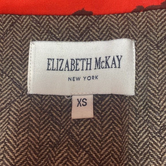 Elizabeth McKay quilted  snap front vest size extra small - Picture 4 of 4